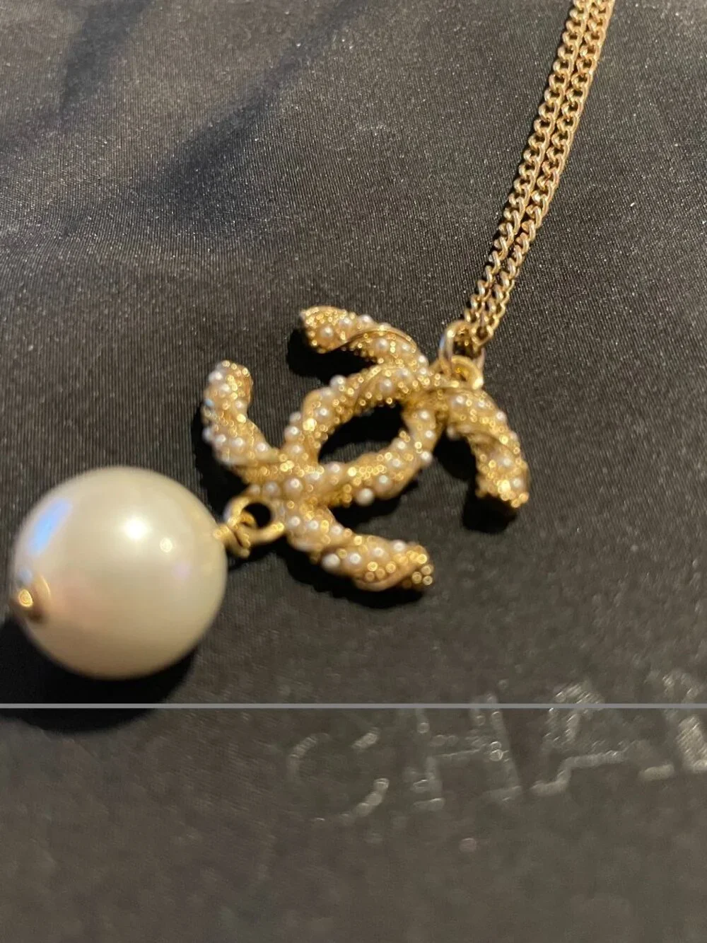 Authentic Chanel Pearl Necklace